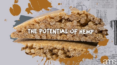 Hemp insulation components