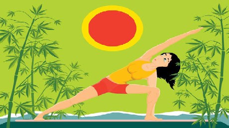 cannabis yoga